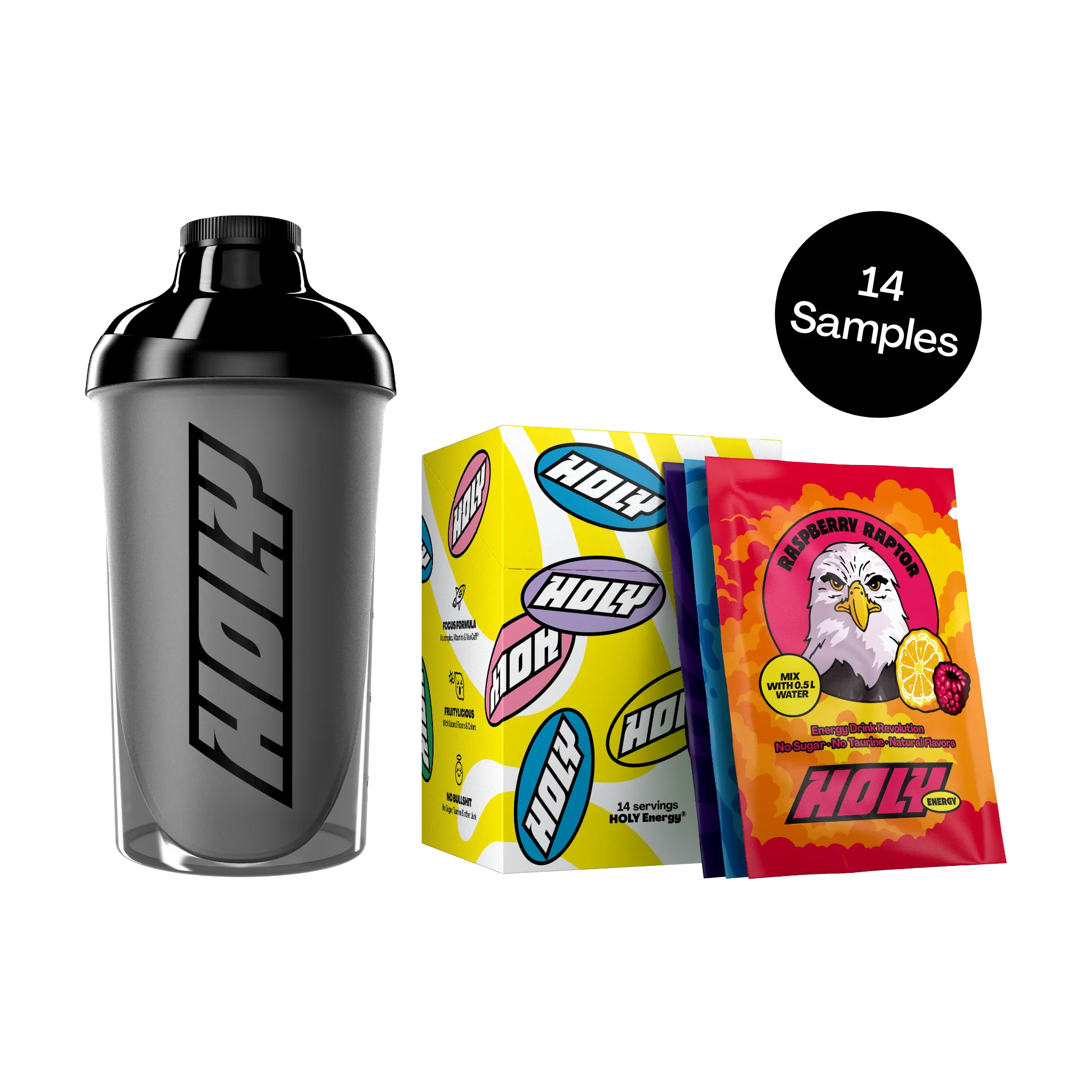 Energy Starter Set - All 2x7 HOLY Energy Bestselling Flavours - Image 5