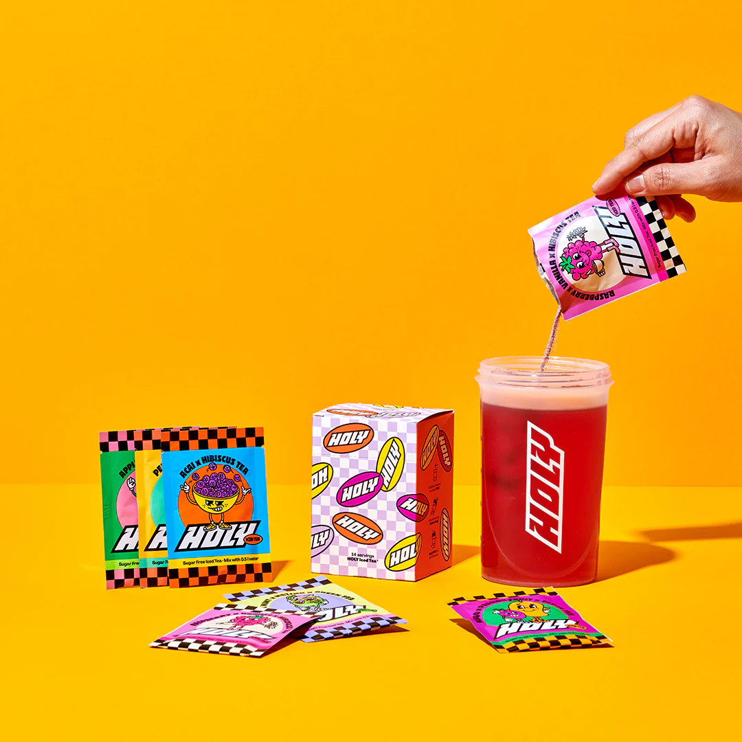 HOLY Iced Tea Starter Set - 14 Drinks + Shaker
