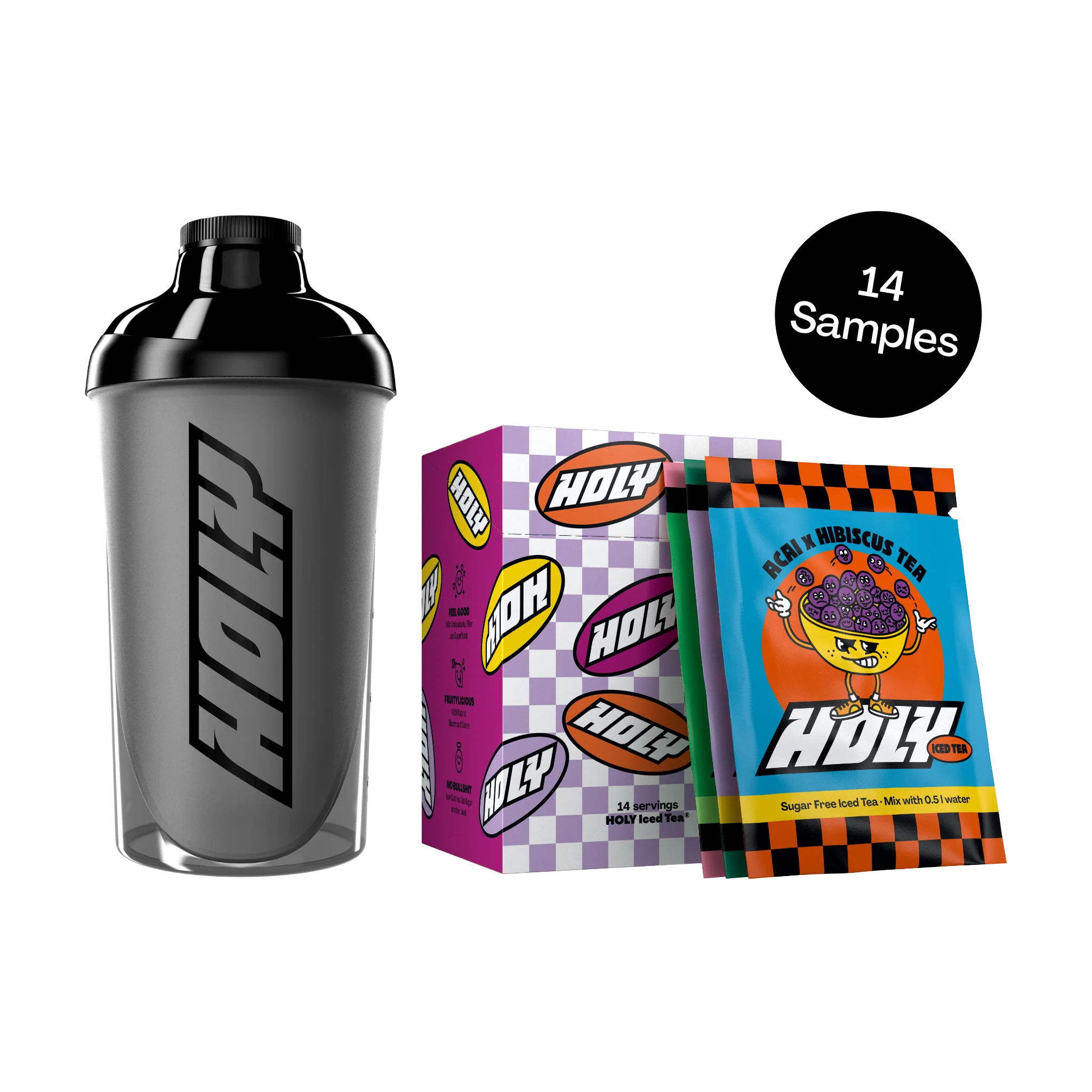 HOLY Iced Tea Starter Set - 14 Drinks + Shaker - Image 4